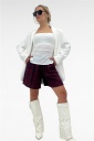 shorts con elastico in vita shore